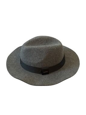 Scotch & Soda Gray Wool Fedora Hat